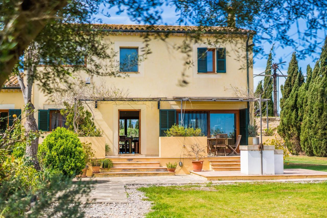 Villa TRAUMHAFTE FAMILIEN-FINCA - 8 Gäste, Pool, Pferde&Hühner, Ruhe&Privatsphäre Sa Pobla Exterior foto