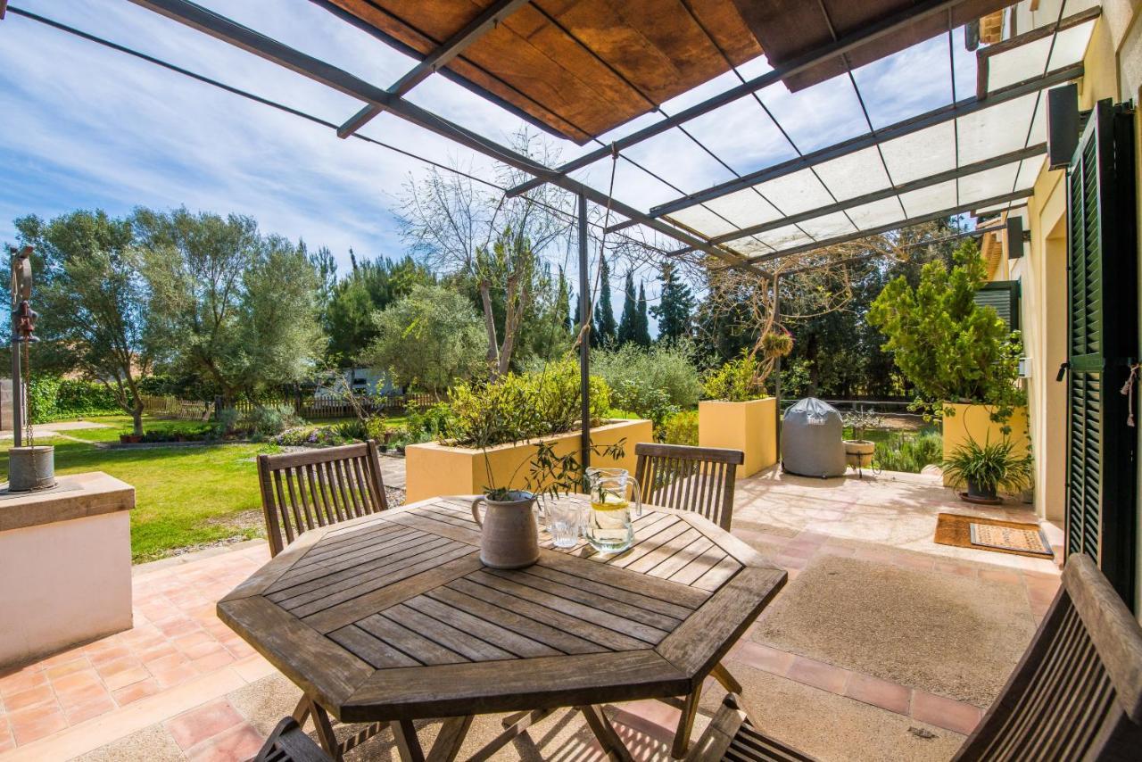 Villa TRAUMHAFTE FAMILIEN-FINCA - 8 Gäste, Pool, Pferde&Hühner, Ruhe&Privatsphäre Sa Pobla Exterior foto